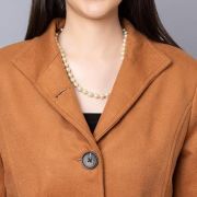 tan sheepskin coat