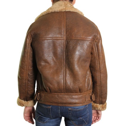 Tan Sheepskin Jacket
