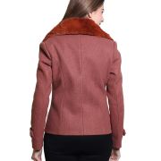 vintage shearling coat womens