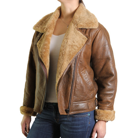 Women’s Leather Sheepskin Jacket