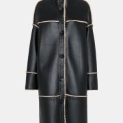 women's shearling long coat