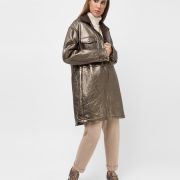 Bronze Sheepskin Coat