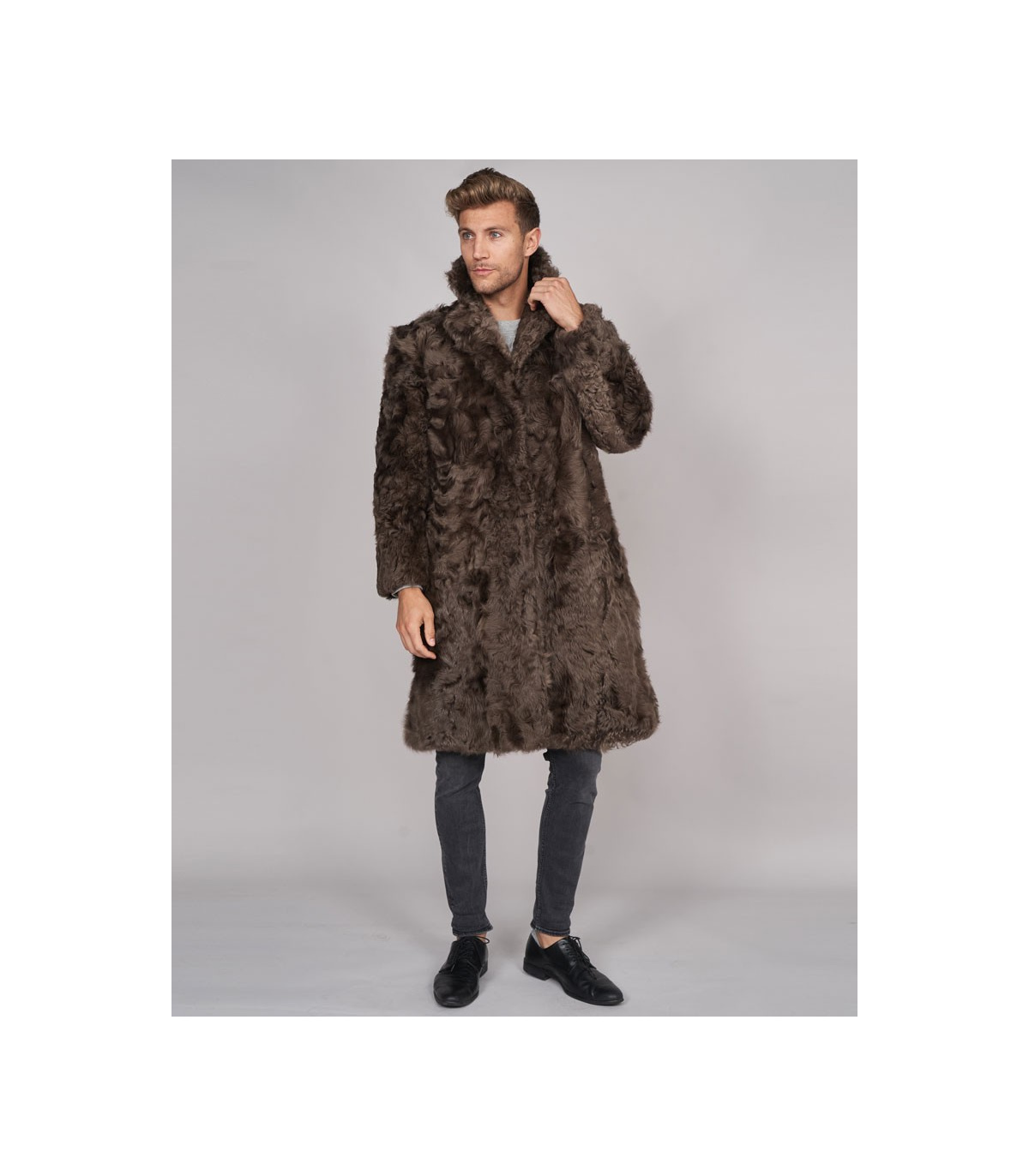 Curly Sheepskin Coat
