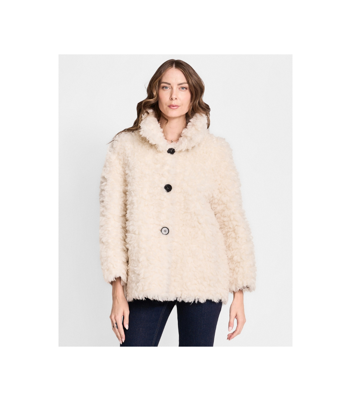 Curly Sheepskin Jacket