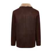 Dark Brown Sheepskin Coat