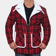 Deadpool Sheepskin Jacket