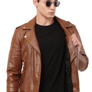 Diesel Sheepskin Leather Jacket