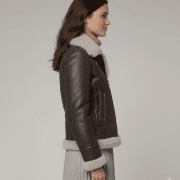best sheepskin bomber jacket