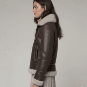 best sheepskin bomber jacket