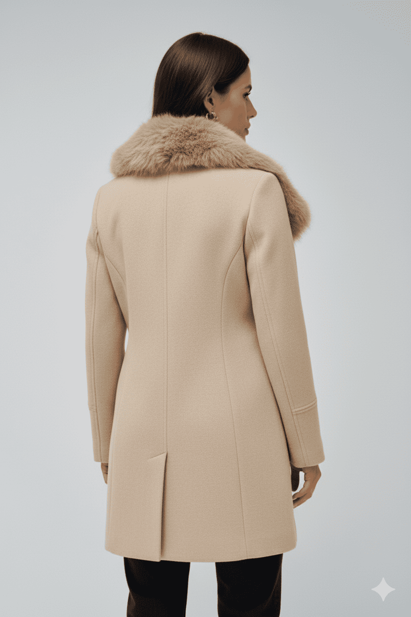 Bulgarian Wool and Sheepskin Coat