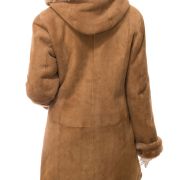 Ladies Tan Sheepskin Coat