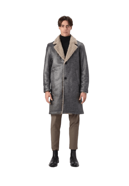 Mens Sheepskin Coat Outfit