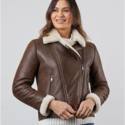 Sheepskin Brown Jacket