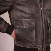 Sheepskin Jacket Mens Vintage