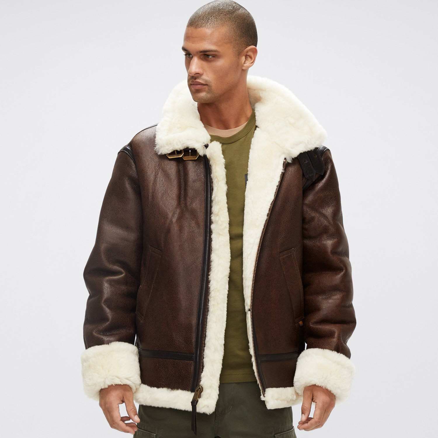 Sheepskin Sherpa Jacket
