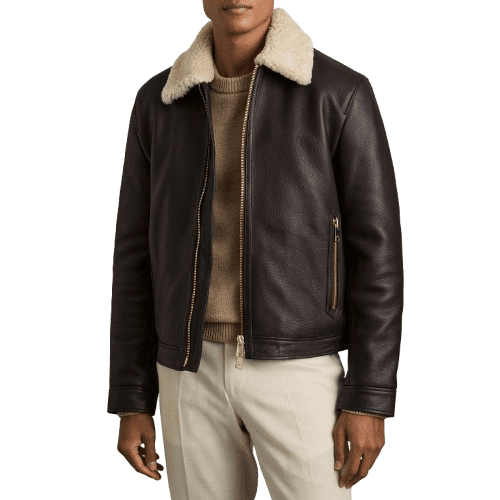 Sheepskin Jackets Black