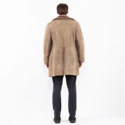 Trapper Leather Sheepskin Coat