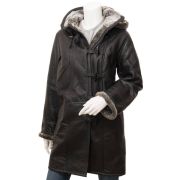 Womens Sheepskin Duffle Coat