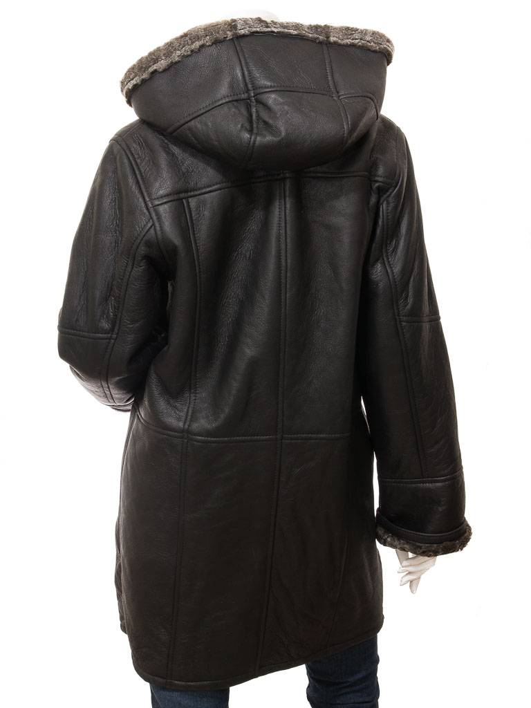Womens Sheepskin Duffle Coat