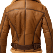 b3 flight jacket sheepskin aviator fur