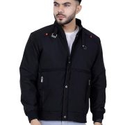 black sheepskin bomber jacket