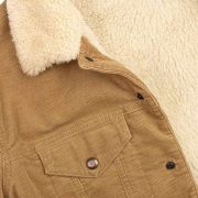 corduroy and sheepskin jacket