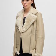 hugo boss sheepskin jacket