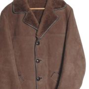 mens vintage sheepskin coat