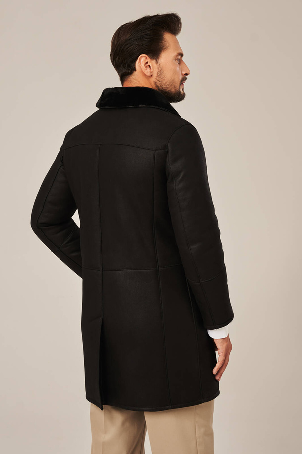 mens winter coats sheepskin