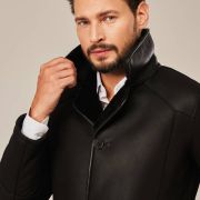 mens winter coats sheepskin
