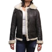 sheepskin shearling leather jacket