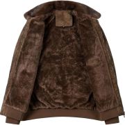 sheepskin suede jacket