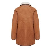 Tan Sheepskin Coat Women