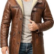 Viking sheepskin coat