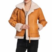 Brown Sheepskin Jacket Women
