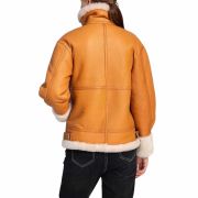 Brown Sheepskin Jacket Women