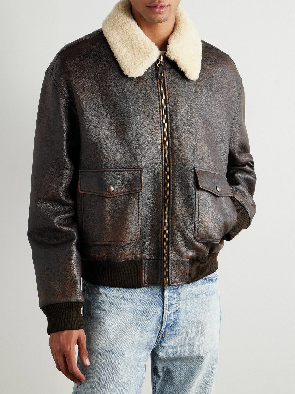 Celine Sheepskin Jacket