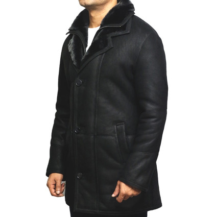 Classic Men Sheepskin Coat