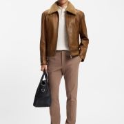 Boss Sheepskin Leather Jackets