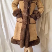 1980s Sheepskin Coat