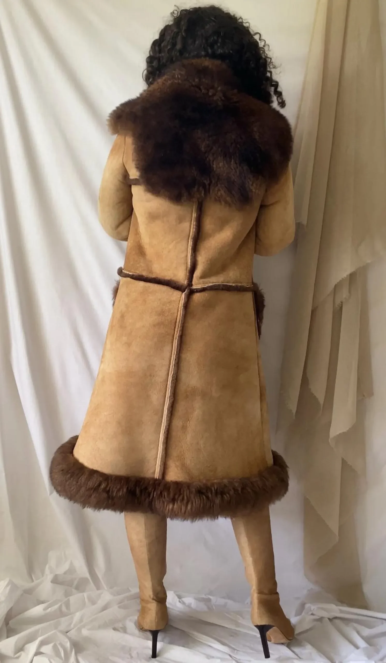 1980s Sheepskin Coat