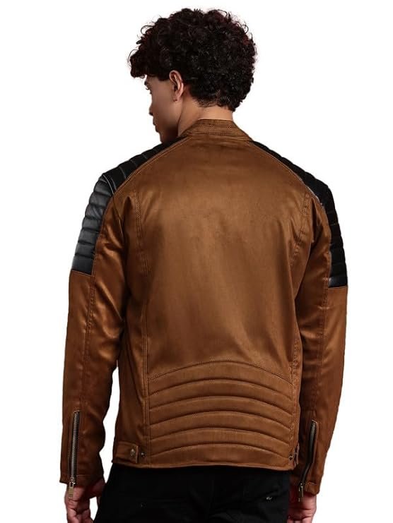 Mens Suede Sheepskin Jacket
