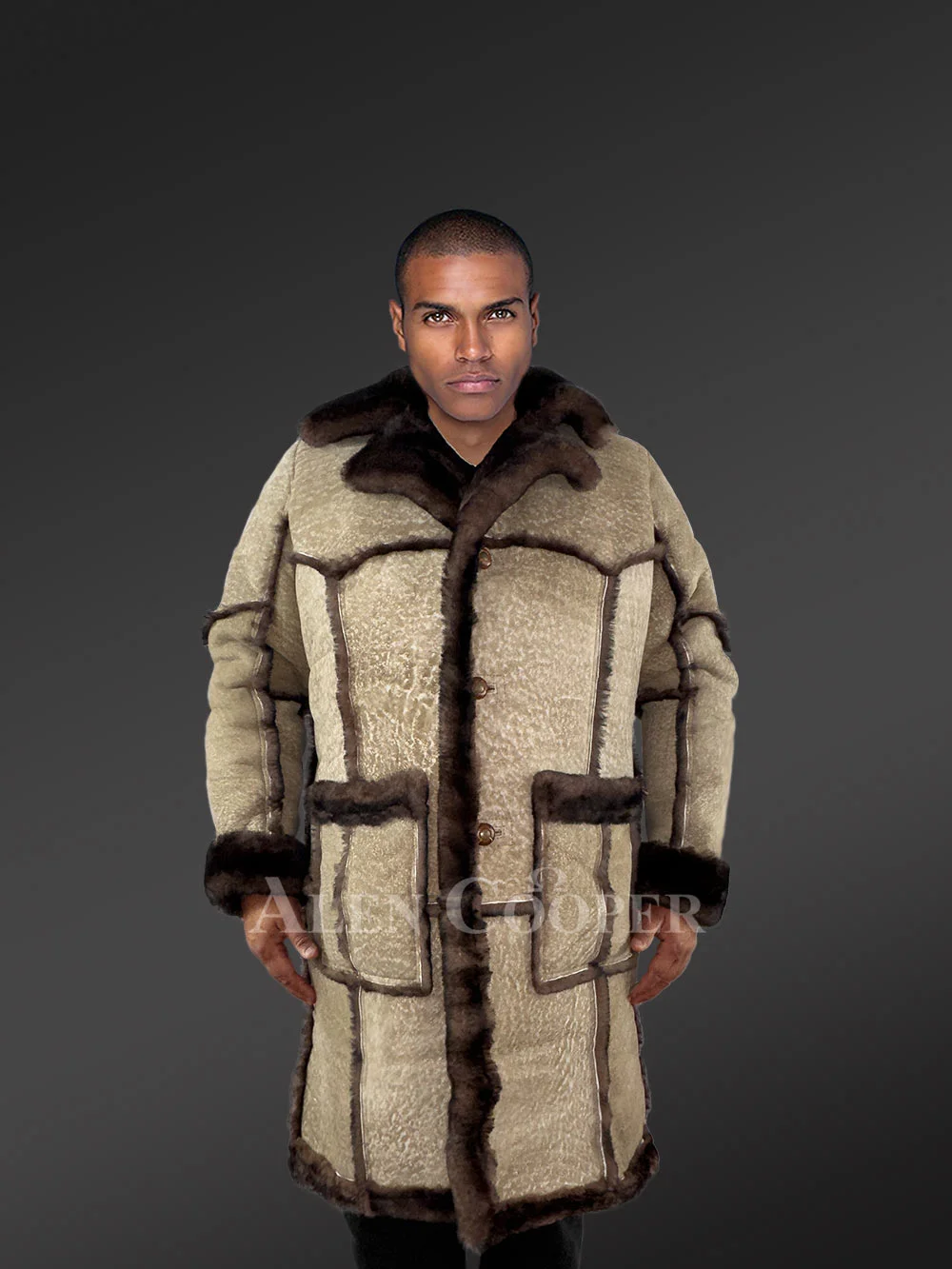 80s Sheepskin Coat