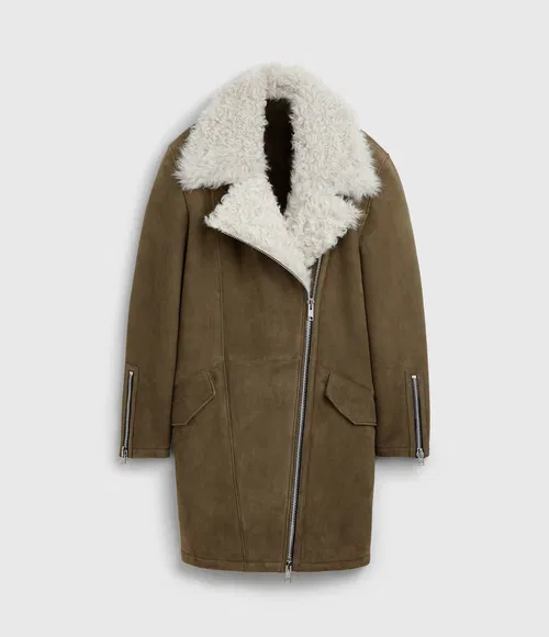 AllSaints Sheepskin Coat