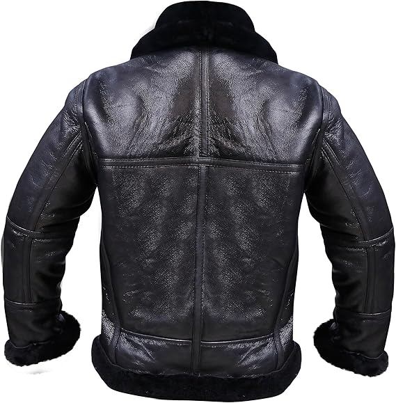 Aviator Jacket Mens Sheepskin