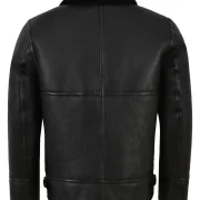 Black Sheepskin Jacket Men