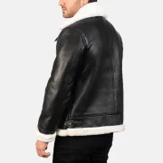 Bomber Jacket Men Sheepskin