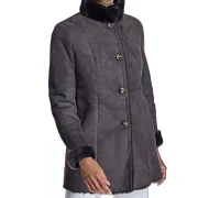 Brown Sheepskin Coat