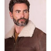 Brown Sheepskins Jacket Mens