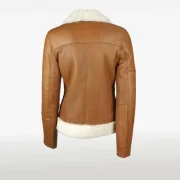 Brown Sheepskin Jacket for Women